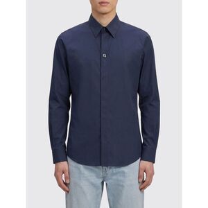 Fendi Shirt Men Blue